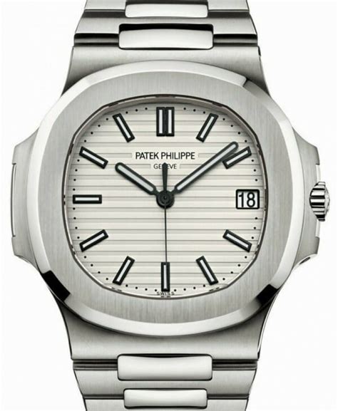 patek nautilus white|patek philippe nautilus prices.